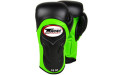 Боксерские перчатки Twins Special BGVL6 green black 10 oz
