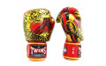 Боксерские перчатки Twins Special FBGVL3-52 Dragon red 14 oz
