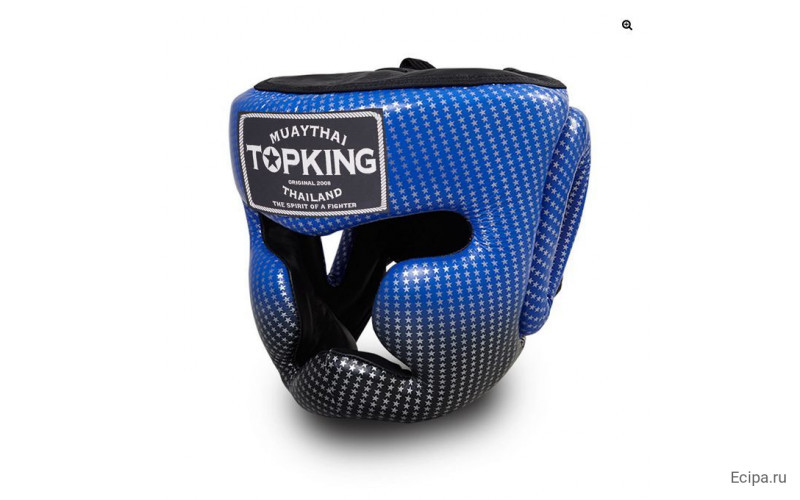 Боксерский Шлем TKB Super Star blue L