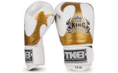 Боксерские перчатки Top King Boxing Empower White Gold 14 oz Боксерские перчатки Top King Boxing Empower White Gold 14 oz