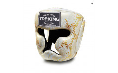 Боксерский шлем TKHGSS-02 WH\GD Gold "Snake Edition" Head Guard L Боксерский шлем TKHGSS-02 WH\GD Gold "Snake Edition" Head Guard L