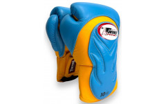 Боксерские ператки Twins Special BGVL6 yellow light blue 14 oz Боксерские ператки Twins Special BGVL6 yellow light blue 14 oz