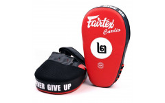 Лапы боксерские Fairtex FMV12 red Лапы боксерские Fairtex FMV12 red