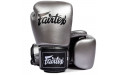 Боксерские перчатки Fairtex BGV1C-PLUS gun metallic 10 oz Боксерские перчатки Fairtex BGV1C-PLUS gun metallic 10 oz