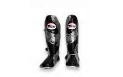 Защита голени Twins Special FSGL10-49 black silver - XL