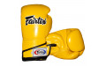 Боксерские перчатки Fairtex BGV6 yellow 18 oz
