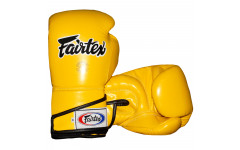 Боксерские перчатки Fairtex BGV6 yellow 18 oz