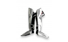 Защита голени Twins Special FSGL10-49 white silver - L Защита голени Twins Special FSGL10-49 white silver - L