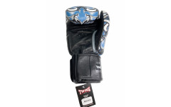 Боксерские перчатки Twins FBGVL3-58 (Кабуки) gray 8 oz