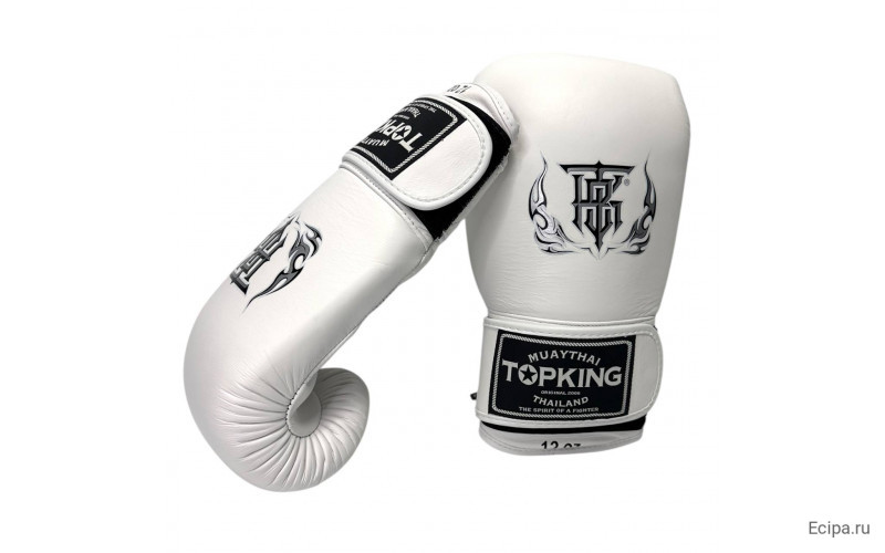 Перчатки боксёрские Top King Ultimate TKBGUV white 16 oz