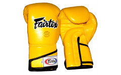 Боксерские перчатки Fairtex BGV6 yellow 12 oz Боксерские перчатки Fairtex BGV6 yellow 12 oz