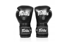 Боксерские перчатки Fairtex BGV9C-PLUS black 18 oz Боксерские перчатки Fairtex BGV9C-PLUS black 18 oz