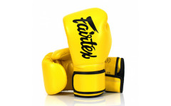 Боксерские перчатки Fairtex BGV14 yellow 12 oz Боксерские перчатки Fairtex BGV14 yellow 12 oz