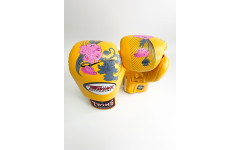 Боксерские перчатки Twins FBGVL3-13 yellow 12 oz Боксерские перчатки Twins FBGVL3-13 yellow 12 oz