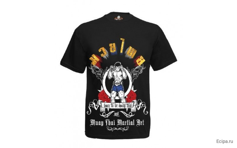 Футболка BORN TO BE MUAY THAI (MT8001) S
