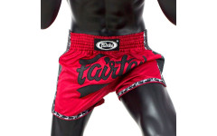 Шорты для бокса Fairtex BS1703 (красный-черный) M Шорты для бокса Fairtex BS1703 (красный-черный) M