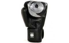 Боксерские перчатки Twins FBGVL3-23 black silver 12 oz Боксерские перчатки Twins FBGVL3-23 black silver 12 oz