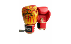 Премиальные боксерские перчатки Banchamek Gym BGL-GL3 red 10 oz Премиальные боксерские перчатки Banchamek Gym BGL-GL3 red 10 oz