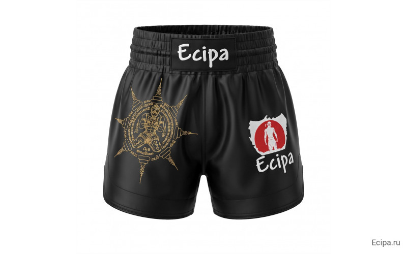 Шорты для Muay Thai Ecipa Fighter black M