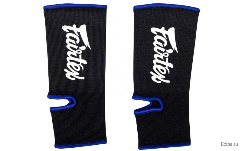 Голеностопы Fairtex AS3 black blue