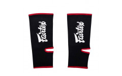 Голеностопы Fairtex AS3 black red Голеностопы Fairtex AS3 black red