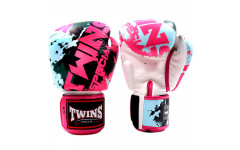 Боксерские перчатки Twins FBGVL3-61 pink 12 oz Боксерские перчатки Twins FBGVL3-61 pink 12 oz