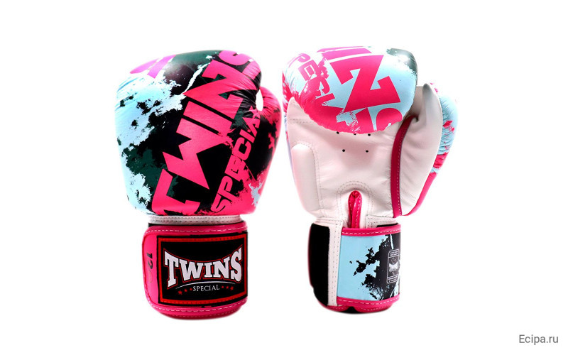 Боксерские перчатки Twins FBGVL3-61 pink 12 oz