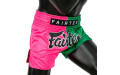 Шорты для бокса Fairtex BS1911 (розовый-зеленый) L