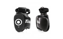 Тренерские накладки для Лоу Кика Fairtex TP5 black black Тренерские накладки для Лоу Кика Fairtex TP5 black black