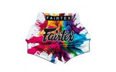 Шорты для бокса Fairtex BS1939 Funcy Soul white - S Шорты для бокса Fairtex BS1939 Funcy Soul white - S